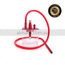 Load image into Gallery viewer, CUBE ACRYLIC RED SHISHA
