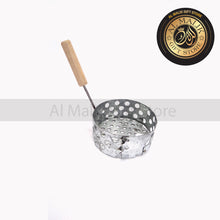 Load image into Gallery viewer, SHISHA CHARCOAL TRAY WOODEN HANDLE 
